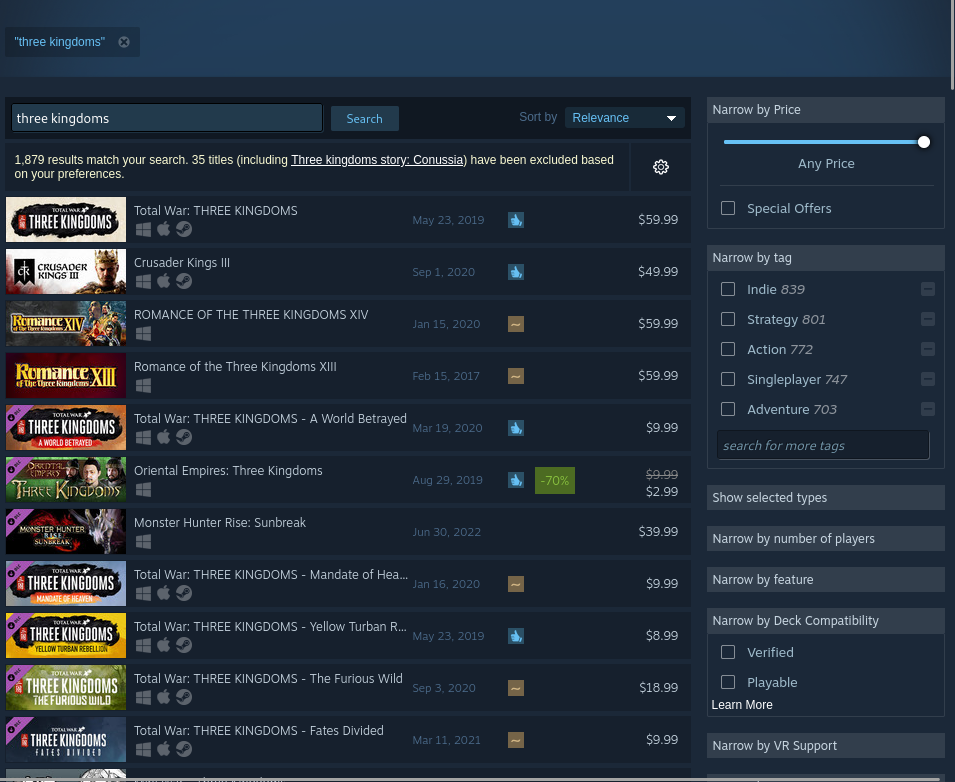 Cum să joci Total War: THREE KINGDOMS pe Linux Cum să joci Total War: THREE KINGDOMS pe Linux
