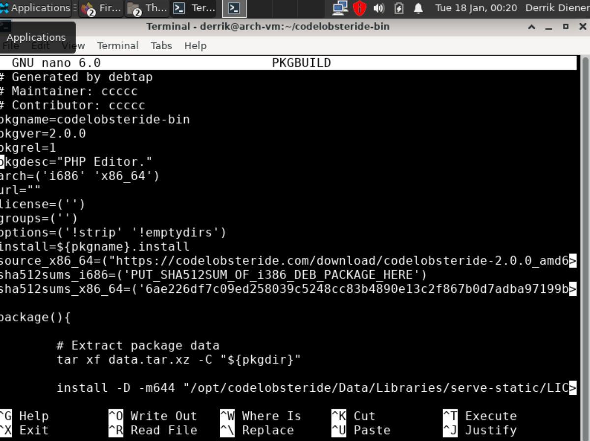 Zainstaluj pakiety Debiana na Arch Linux za pomocą Debtap