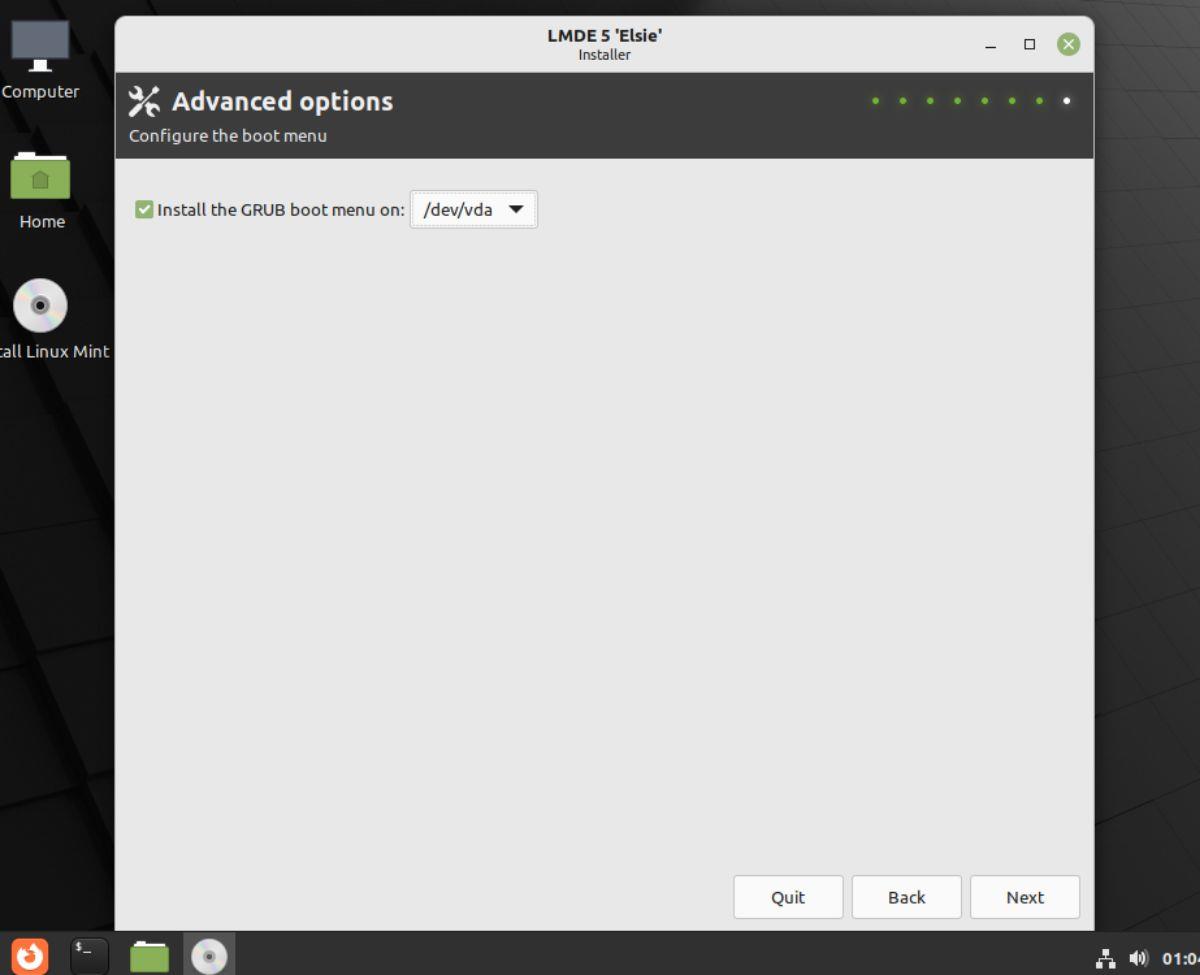 Comment installer Linux Mint Debian édition 5 "Elsie"