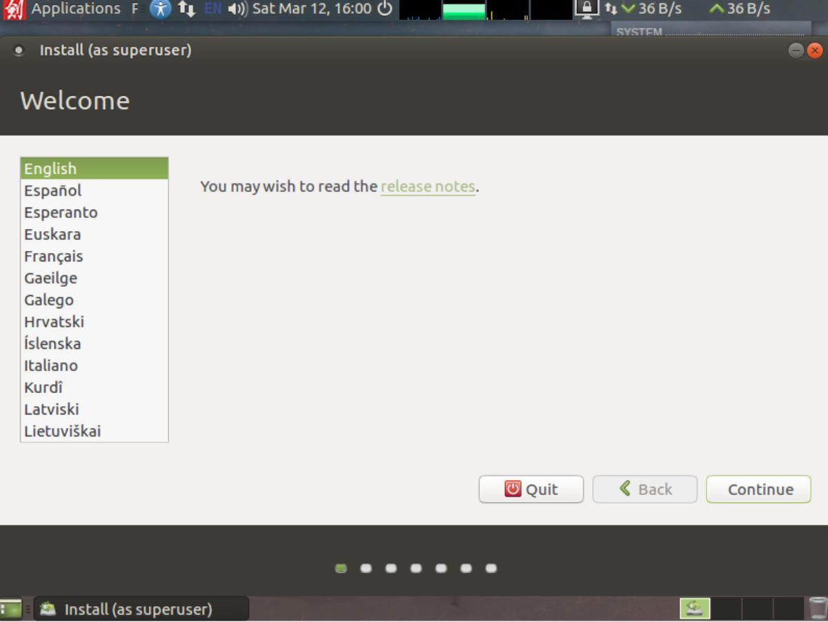 วิธีการติดตั้งการแจกจ่าย Tsurugi Linux