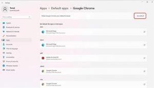 So legen Sie Chrome als Standardbrowser unter Windows 11 fest