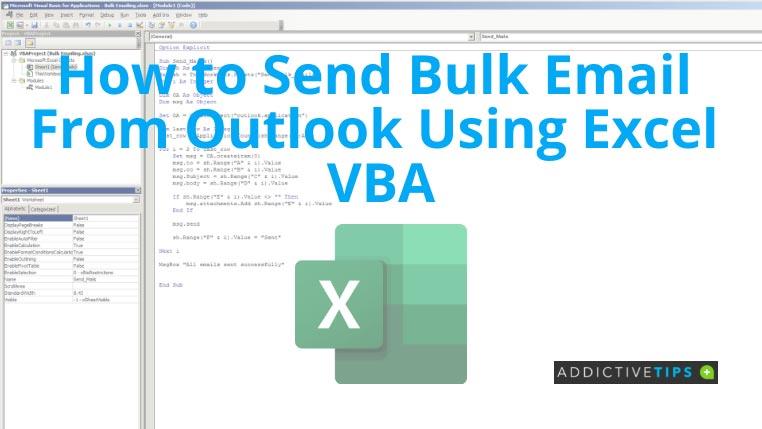วิธีส่งอีเมลจำนวนมากจาก Outlook โดยใช้ Excel VBA