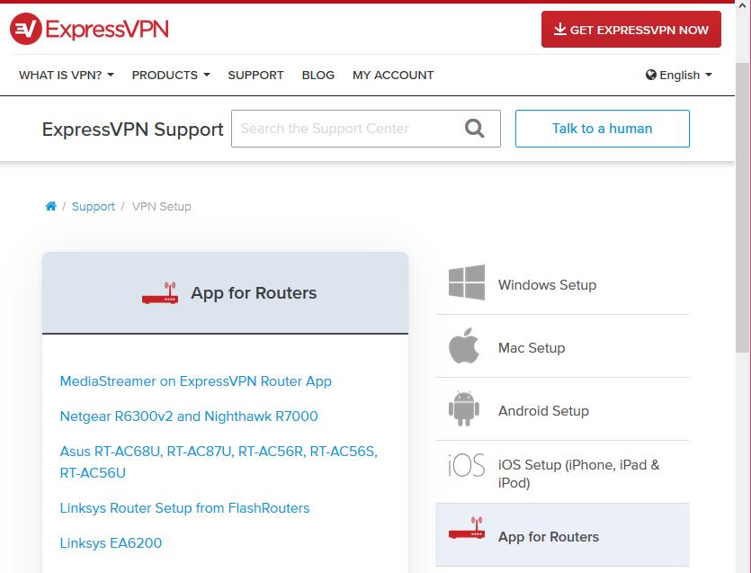 ExpressVPNルーターセットアップヘルプ：ExpressVPNをルーターにすばやく簡単にインストール
