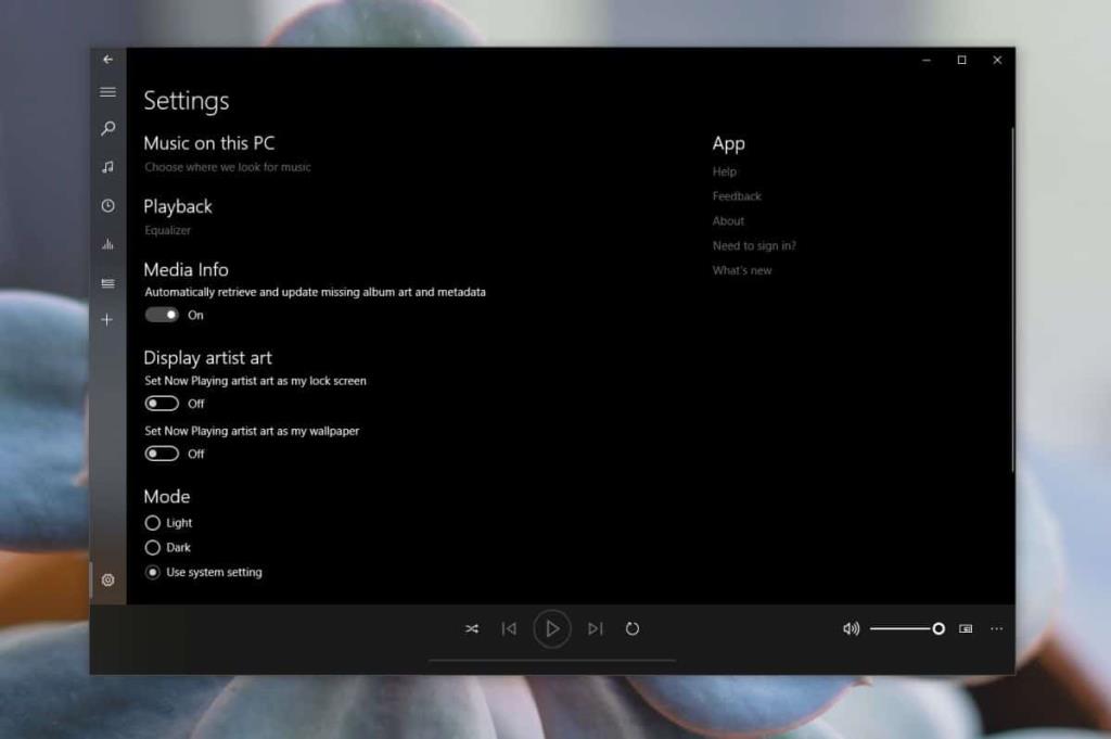 Windows10のGrooveでイコライザー設定を管理する方法