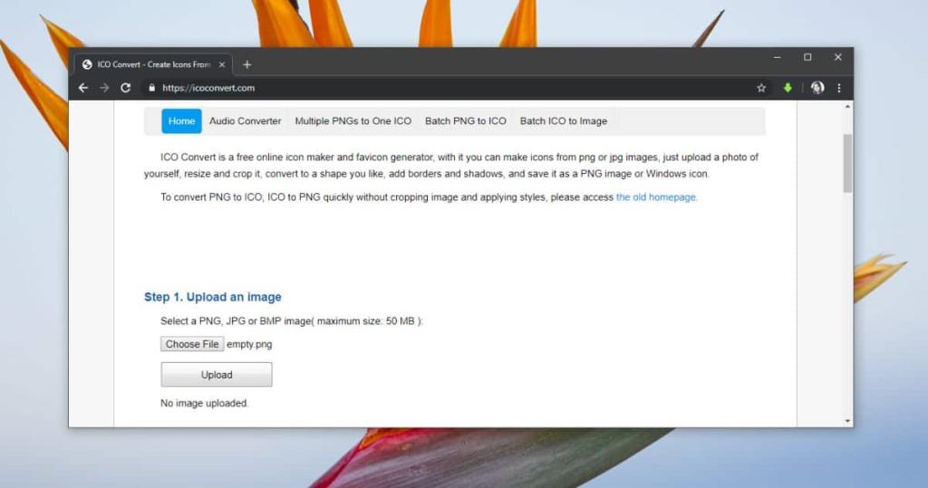 Een leeg pictogrambestand maken op Windows 10