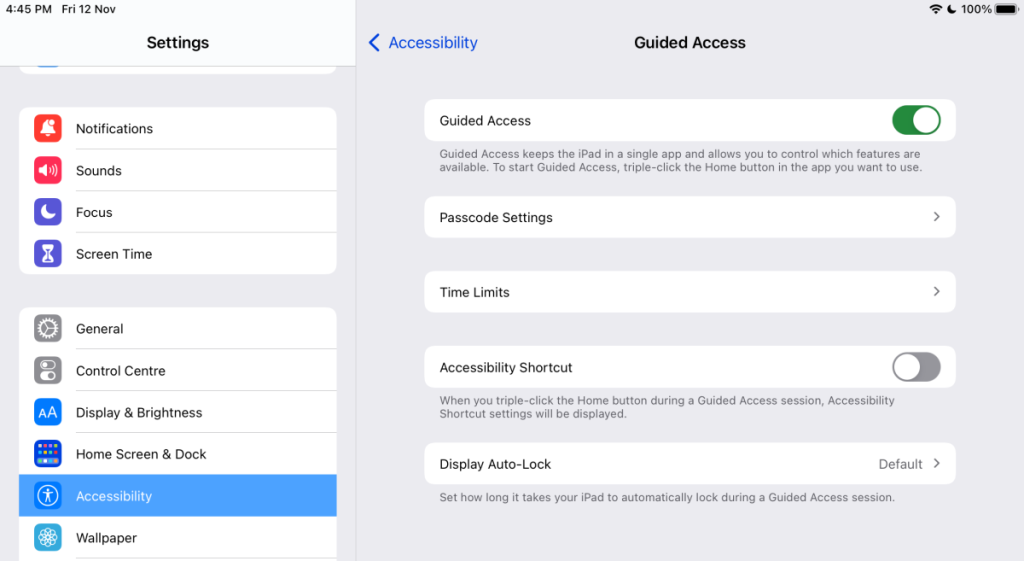 Comment mettre un iPad en mode Kiosque