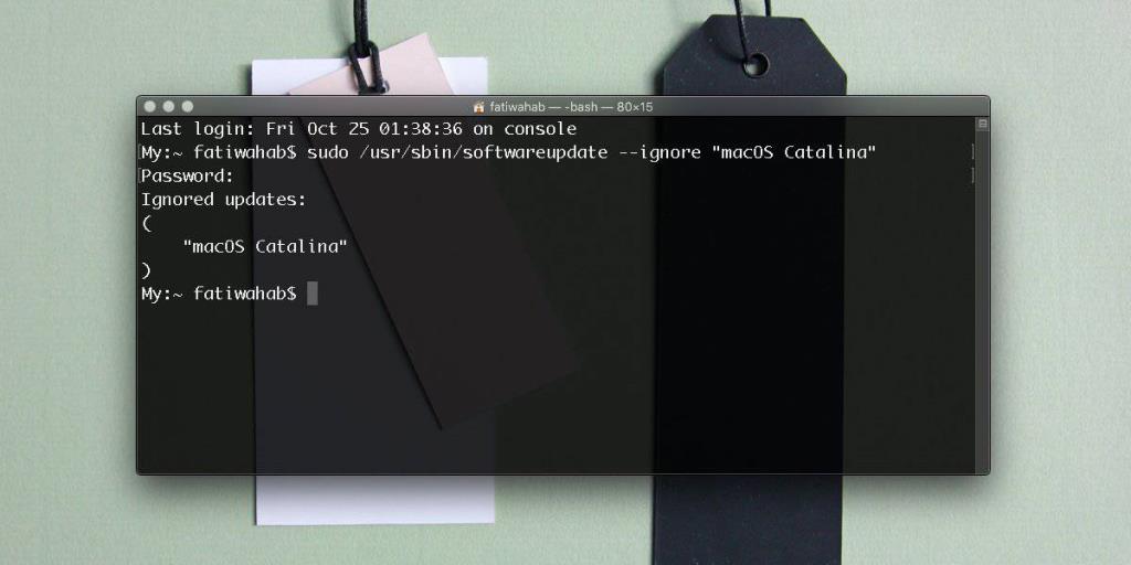 Cara memblokir pembaruan macOS Catalina