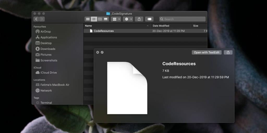 Cara menambahkan dukungan QuickLook untuk file berbasis teks di macOS