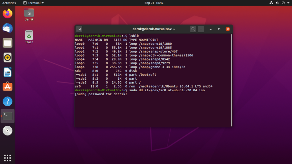 So sichern Sie CD-ROMs im ISO-Format unter Linux