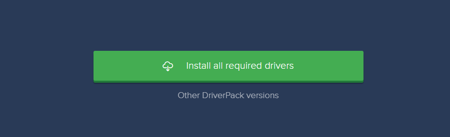 Windows用のDriverPackソリューション：ダウンロード、インストール+使用方法