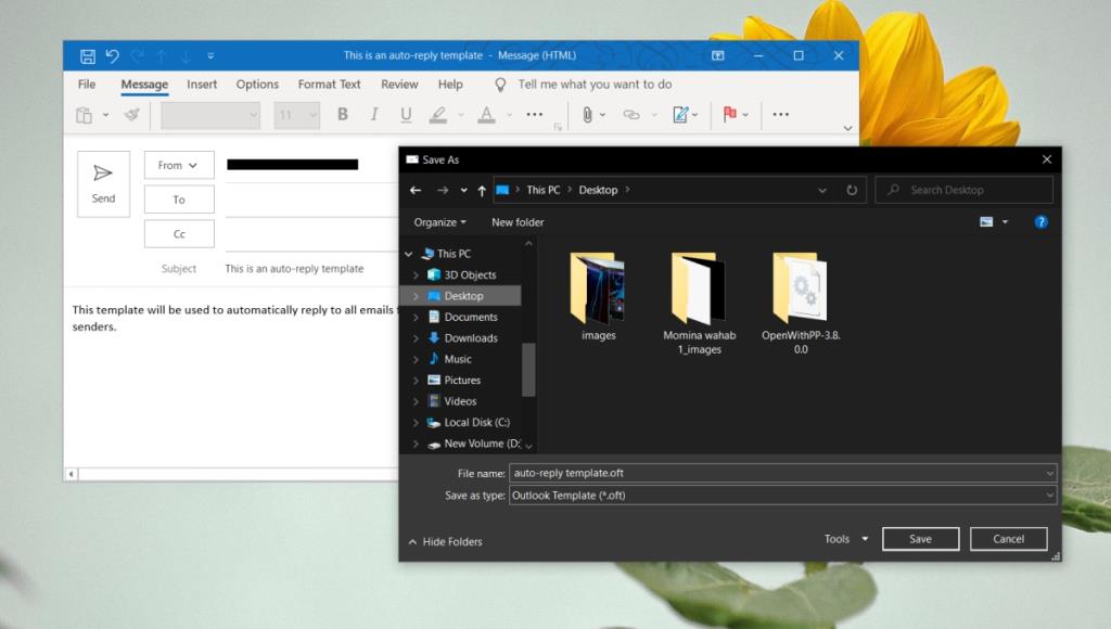 Cara mengirim balasan otomatis khusus dari Outlook