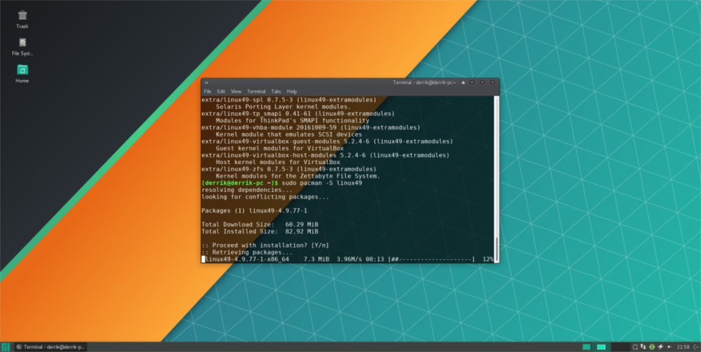 So wechseln Sie Kernel in Manjaro Linux So wechseln Sie Kernel in Manjaro Linux