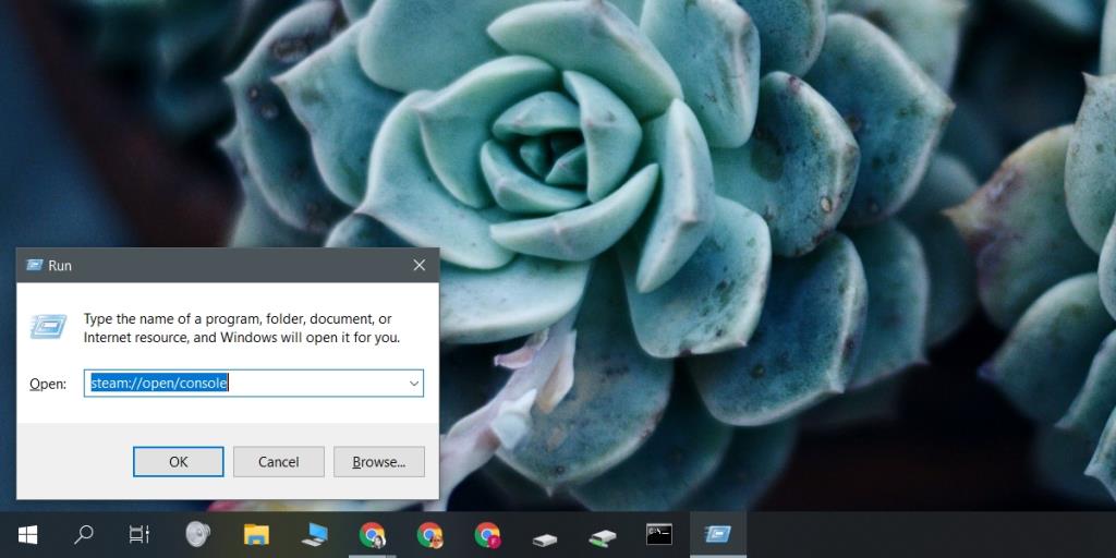 Windows10でSteamコンソールを開く方法