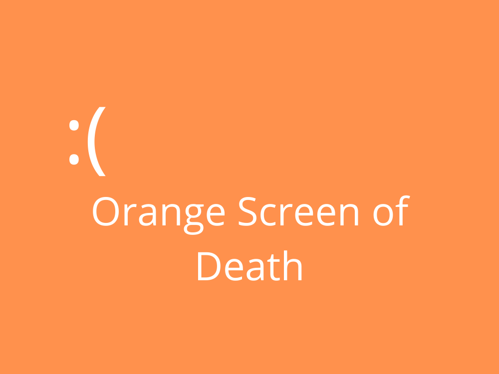 Hoe het Orange Screen of Death op Windows 10 te repareren