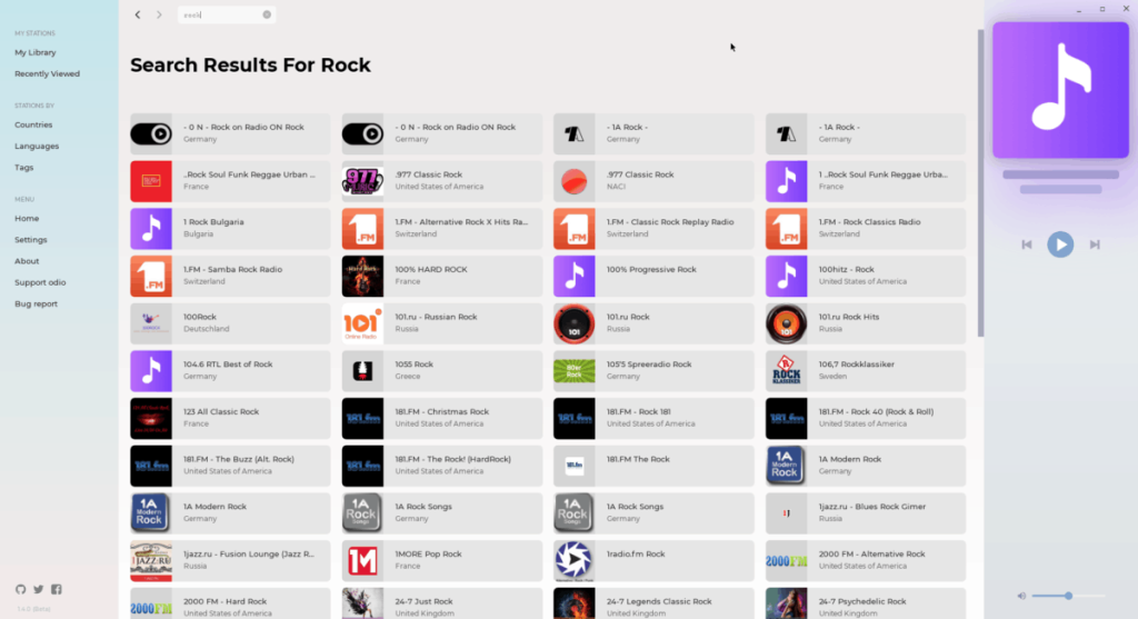 Como ouvir Rádio FM no Linux com Odio Como ouvir Rádio FM no Linux com Odio