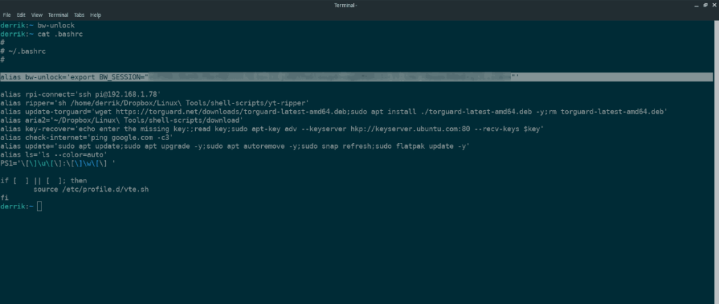 Cum să accesați parolele Bitwarden din linia de comandă Linux Cum să accesați parolele Bitwarden din linia de comandă Linux