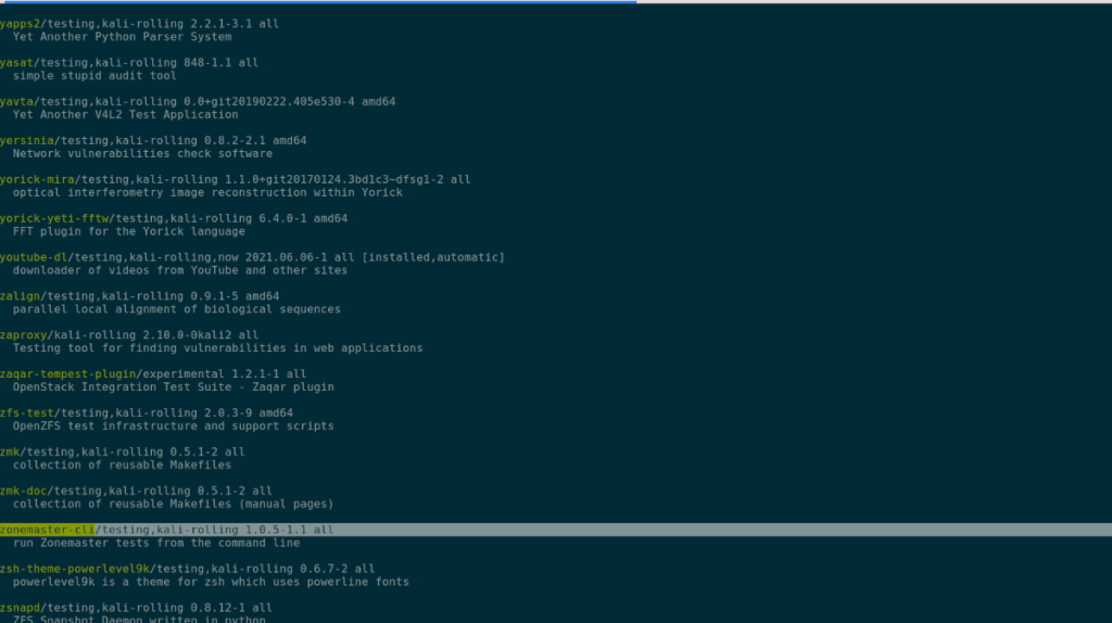 Cum se instalează aplicațiile Kali Linux în Debian Cum se instalează aplicațiile Kali Linux în Debian
