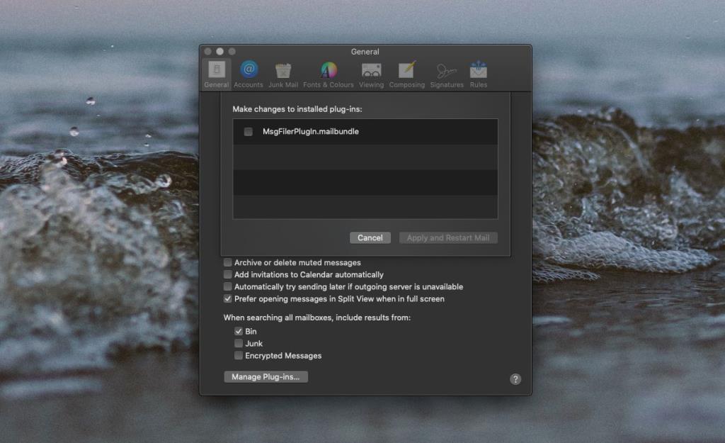 Cara menginstal Plugin Mail di macOS