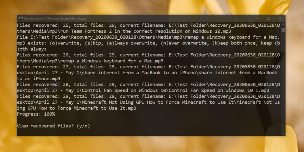 如何在 Windows 10 上使用 Windows 文件恢復工具