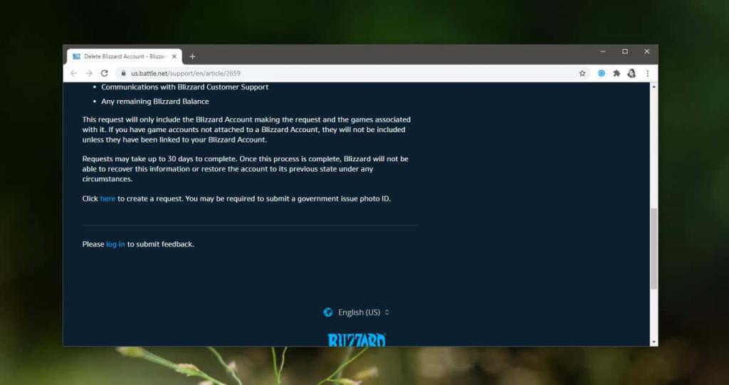 Cara menghapus akun Blizzard Cara menghapus akun Blizzard