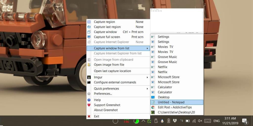 Come acquisire uno screenshot con shadow su Windows 10