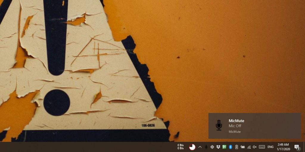 Microfoon dempen op Windows 10 met sneltoets?