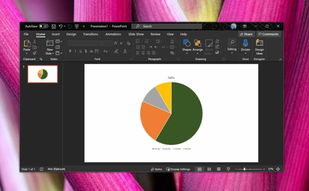 Cara mengatur warna kustom untuk tema bagan di PowerPoint untuk Office 365