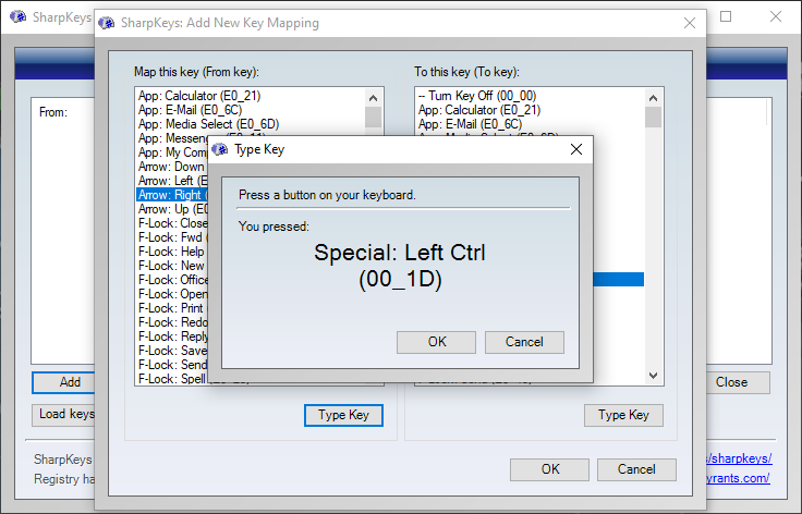 SharpKeysのダウンロードとWindows10用のインストール SharpKeysのダウンロードとWindows10用のインストール