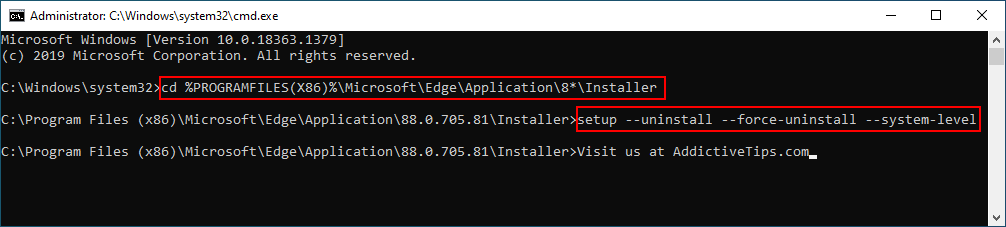 Windows 10에서 Microsoft Edge를 제거하는 방법