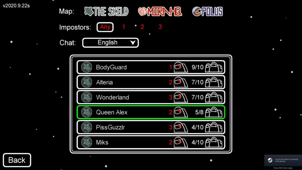 Windows10で私たちの間でプレイする方法