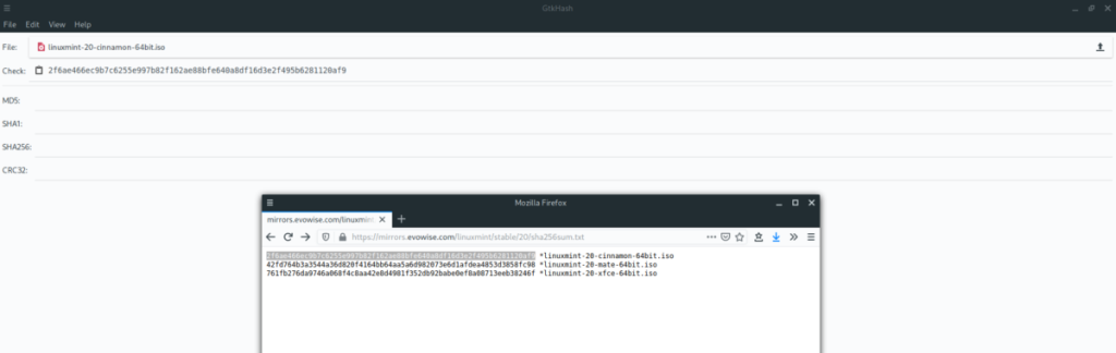 Comment vérifier les sommes de contrôle ISO sur Linux