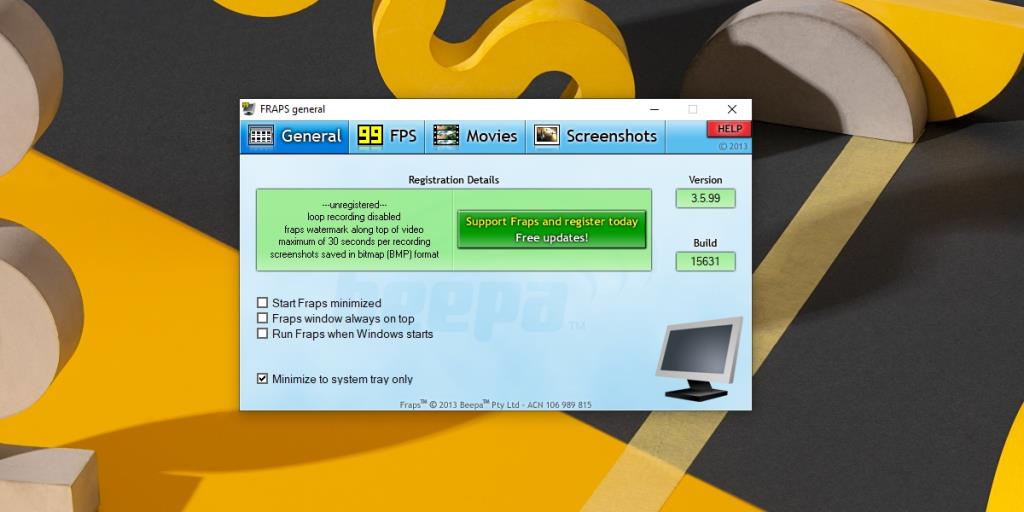 تحميل برنامج FRAPS لنظام التشغيل Windows 10 (مراجعة كاملة 2021)