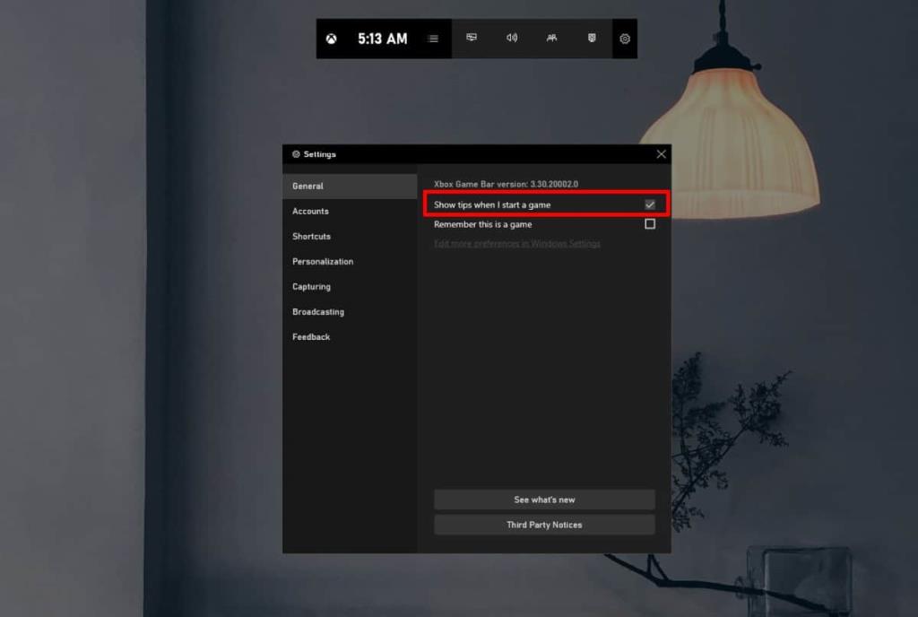 Jak wyłączyć sugestie paska gier w systemie Windows 10?