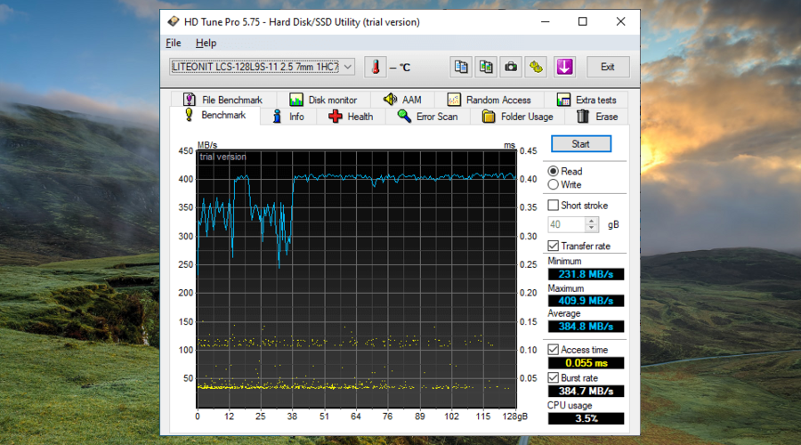 Windows10用のHDTuneのダウンロードとインストール