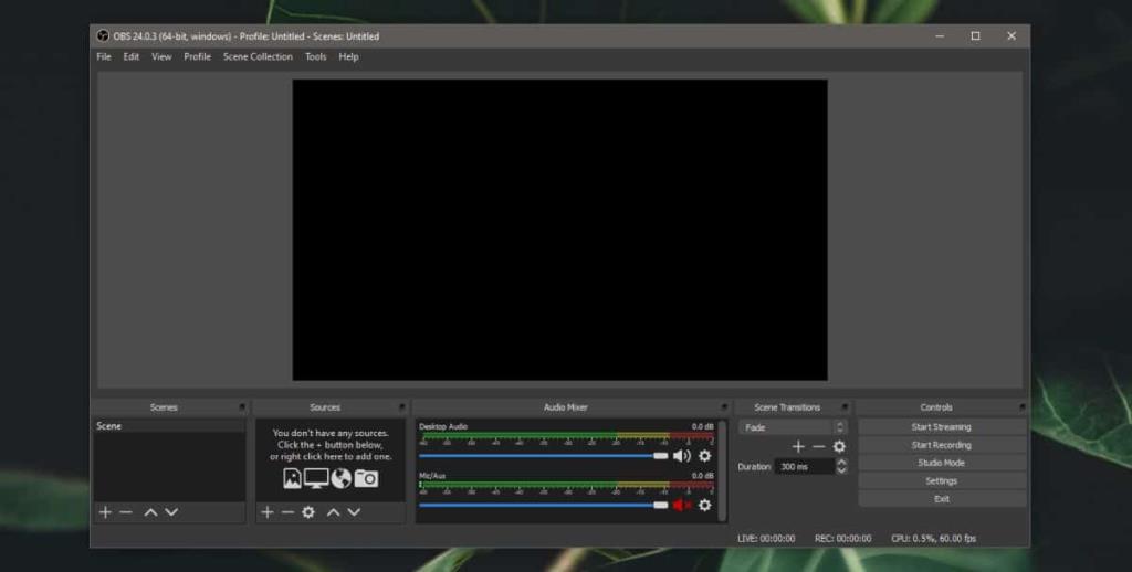Windows 10에서 OBS로 화면을 녹화하는 방법