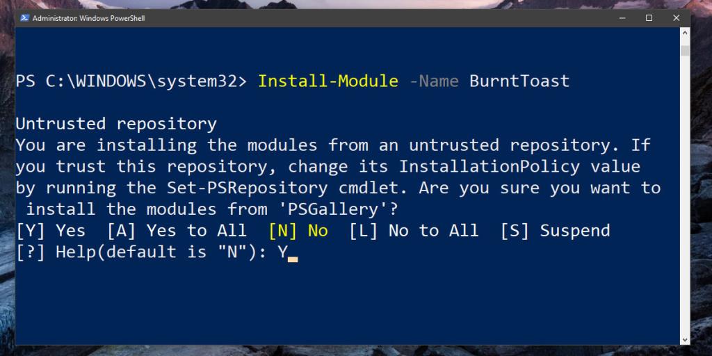 Windows 10에서 사용자 지정 토스트 알림을 표시하는 방법