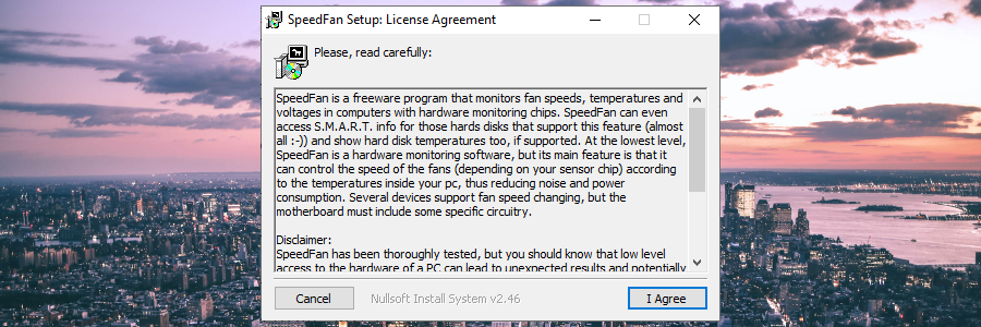 Windows 10用のSpeedFan（ダウンロード）：SpeedFanの使用方法