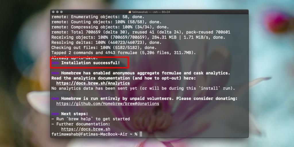 Cara menginstal Homebrew di macOS Catalina
