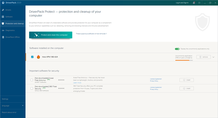 Windows用のDriverPackソリューション：ダウンロード、インストール+使用方法