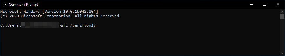 Windows10でsfc / scannow（システムファイルチェッカー）を実行する方法