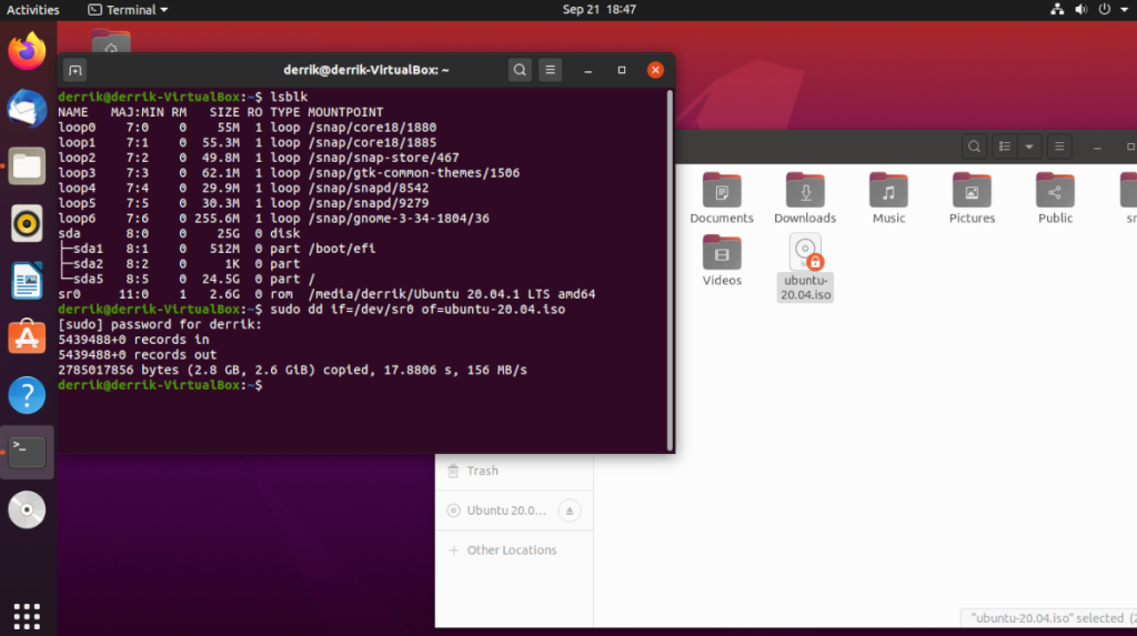 So sichern Sie CD-ROMs im ISO-Format unter Linux
