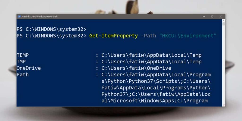 Cum să recuperați variabilele de mediu ale căii pe Windows 10