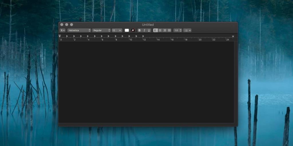 Cara membuat file teks dengan TextEdit di macOS