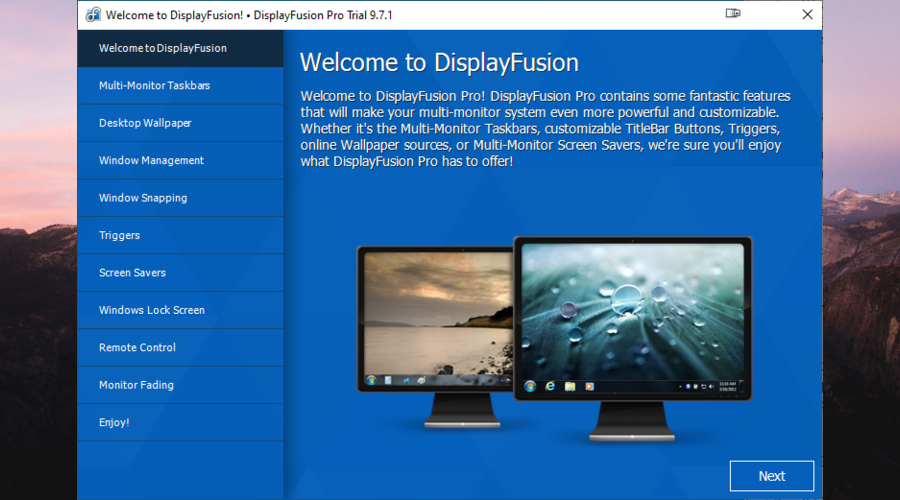 DisplayFusion：Windows10用のダウンロードとインストール