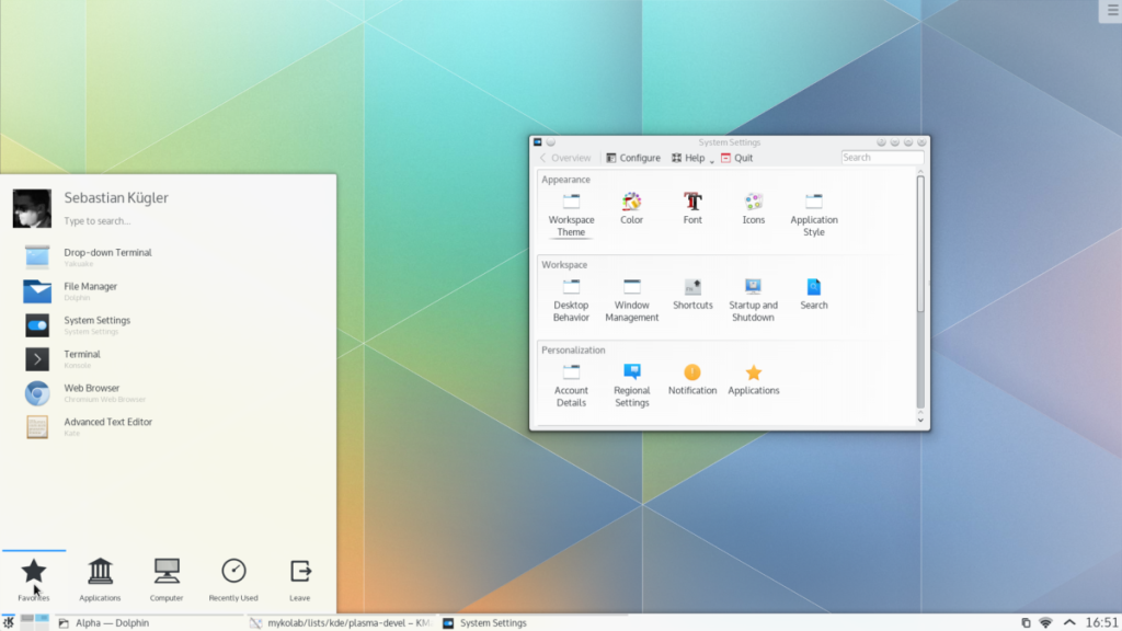 Come installare KDE Plasma 5 su Linux