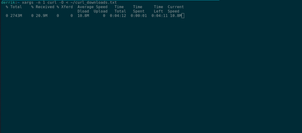 Cara mengunduh file di Linux dengan Curl Cara mengunduh file di Linux dengan Curl