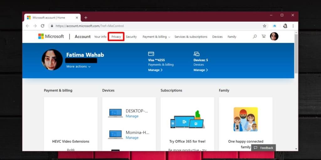 Windows10でCortana音声検索履歴を表示する方法