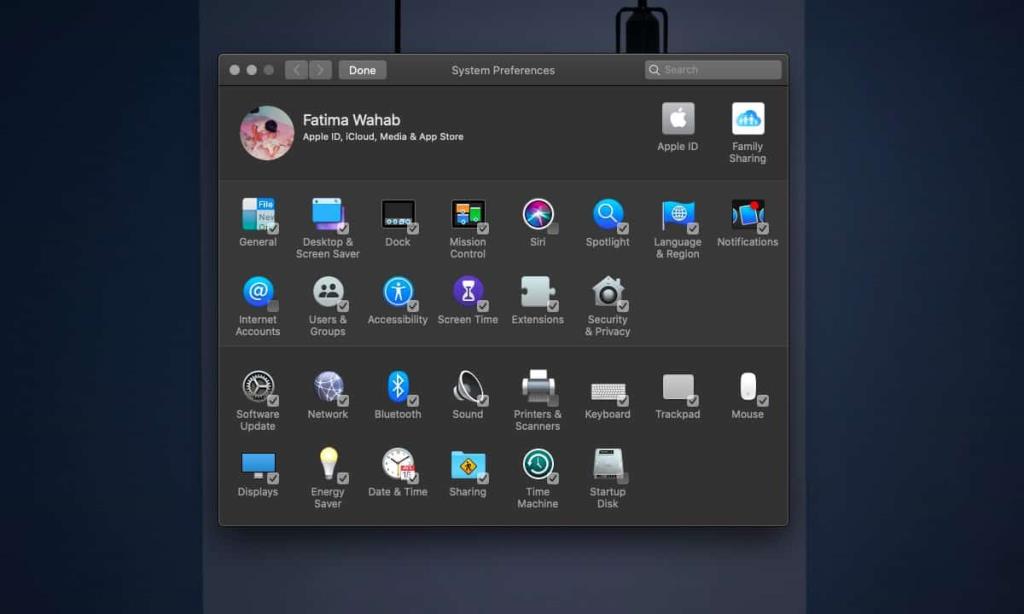 Cara menyembunyikan panel dari System Preferences di macOS