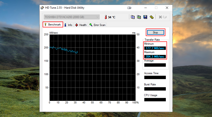 Windows10用のHDTuneのダウンロードとインストール