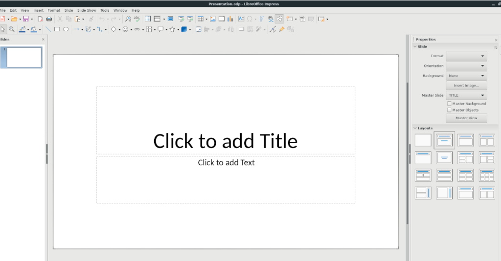 Bagaimana untuk membuka fail Microsoft Powerpoint dalam Libre Office